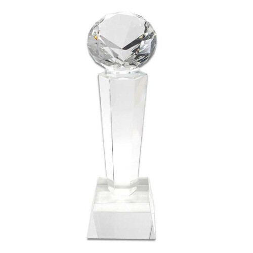Kristal Plaket KC-1024 Kristal Sütun Plaket 22,5cm - 