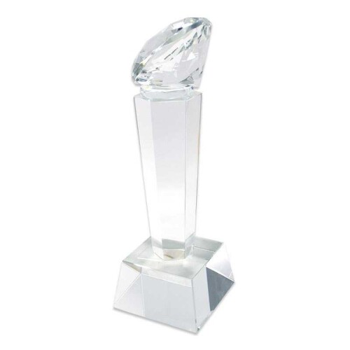 Kristal Plaket KC-1024 Kristal Sütun Plaket 22,5cm - 3