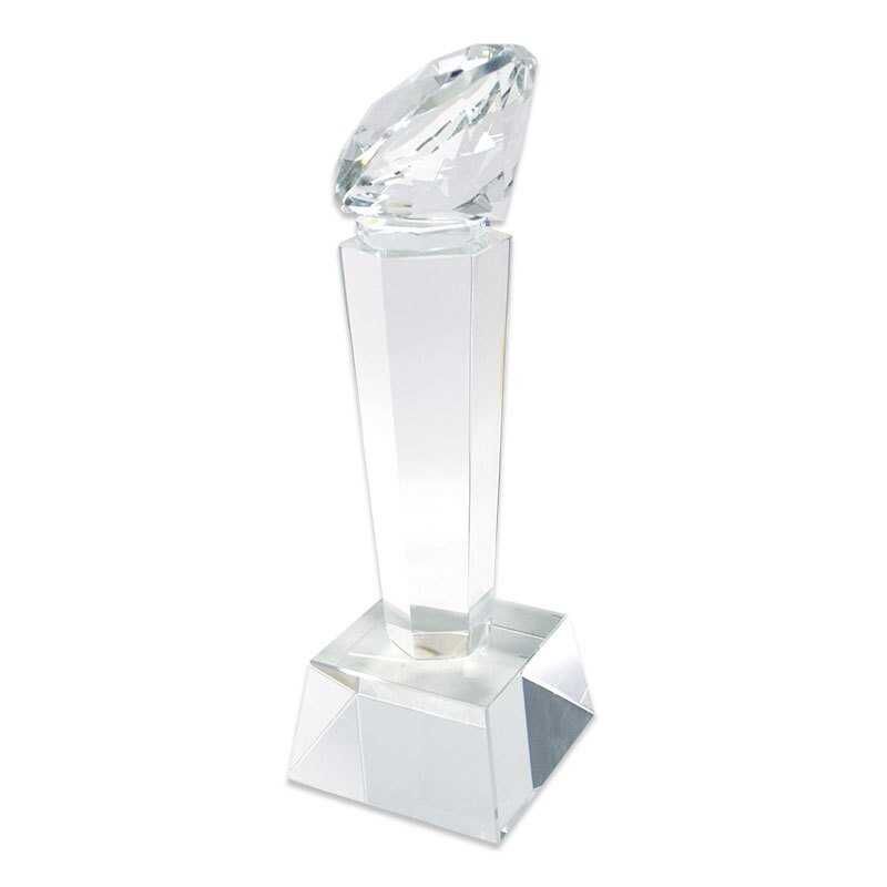 Kristal Plaket KC-1024 Kristal Sütun Plaket 22,5cm - 3