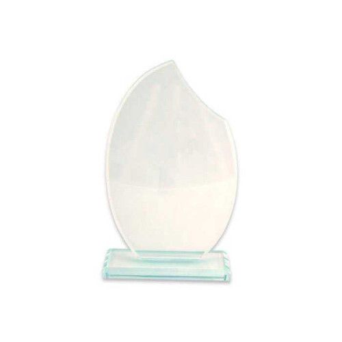 Kristal Plaket Kenarı Kesik Oval - 3