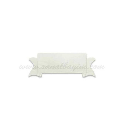 Lazer Kazıma Alü. Gümüş Flama Plaket 7,3cm x 2,7cm - 