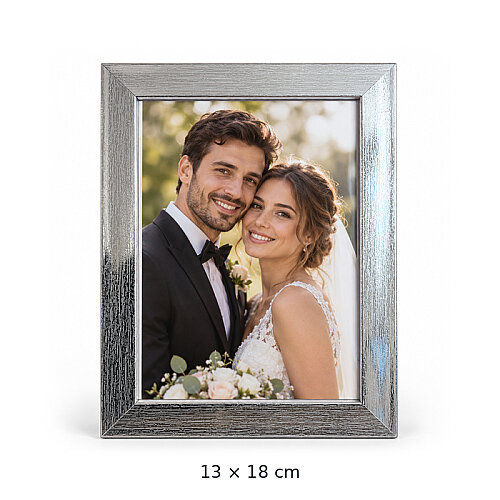 Dekoratif Ahşap Metalik Fotoğraf Çerçevesi - MDF - sanalbayim (1)