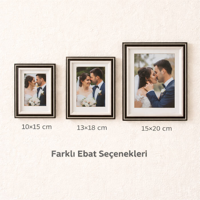 Masaüstü Ahşap Dekoratif Fotoğraf Çerçeveleri -MDF - 16