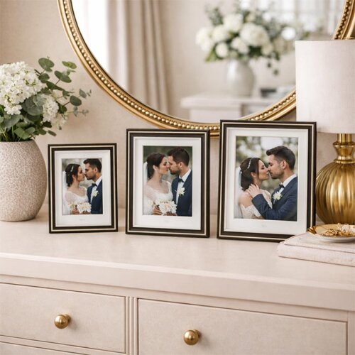 Masaüstü Ahşap Dekoratif Fotoğraf Çerçeveleri -MDF - 17