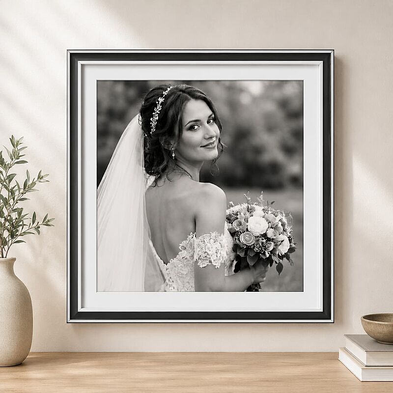 Masaüstü Ahşap Dekoratif Fotoğraf Çerçeveleri -MDF - 10