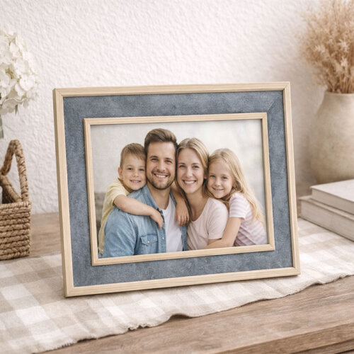 Masaüstü Dekoratif Ahşap Fotoğraf Çerçevesi 15x20 - 5
