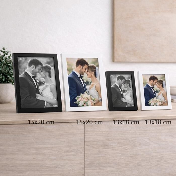 Masaüstü Modern Ahşap Fotoğraf Çerçeveleri - MDF - 1