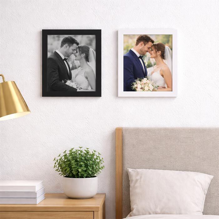 Masaüstü Modern Ahşap Fotoğraf Çerçeveleri - MDF - 7