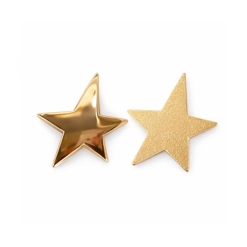 Plaket Aksesuarı Metal Yıldızlar - (1)