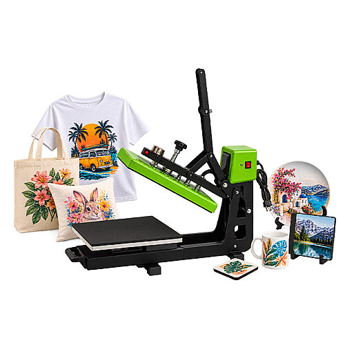 Otomatik Transfer Baskı Makinas AP1715 38x38 Yeşil - Digitronix (1)