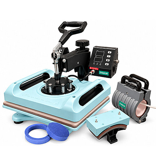 P8001 Freesub Combo 5in1 Transfer Baskı Makinesi - sanalbayim