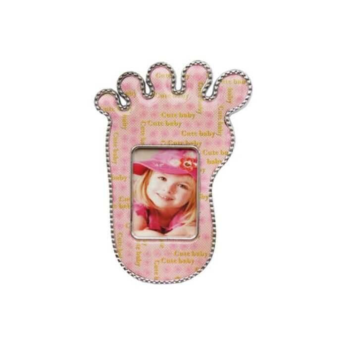Pembe Ayak Bebek Magnet Çerçevesi - 2