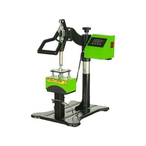 Şapka Transfer Baskı Presi CP815B Yeşil - (1)