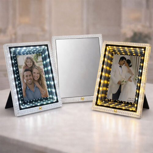 Sihirli Ayna Kristal Fotoğraf Çerçevesi 13x18 - sanalbayim (1)