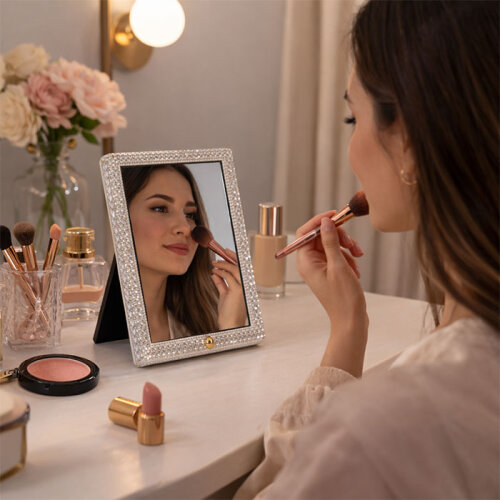 Sihirli Ayna Kristal Fotoğraf Çerçevesi 13x18 - 3