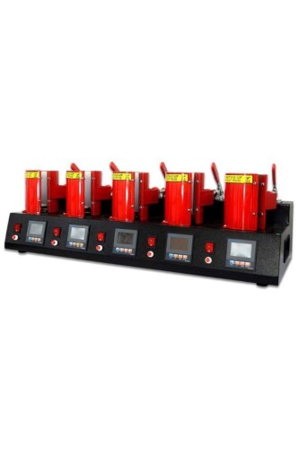 Sublimasyon 5li Kupa Bardak Baskı Makinası MP150*5 - 3