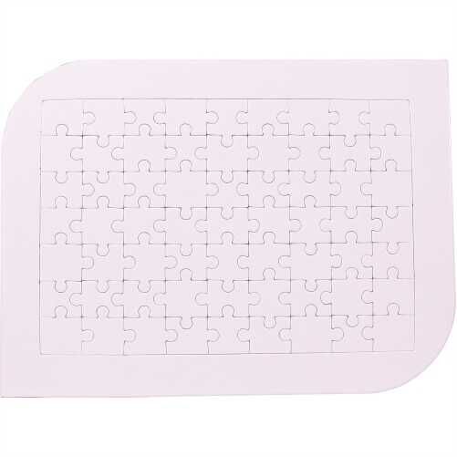 Sublimasyon A4 Puzzle Köşesi Oval 63 Parça Ayaklı - 2