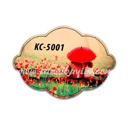 Sublimasyon Ahşap Magnet Eko KC-5001 - 