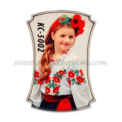 Sublimasyon Ahşap Magnet Eko KC-5002 - 