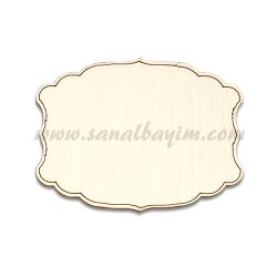 Sublimasyon Ahşap Magnet Eko KC-5006 - (1)