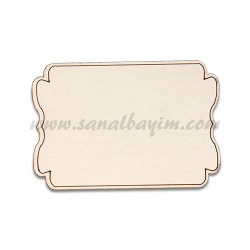 Sublimasyon Ahşap Magnet Eko KC-5008 - (1)