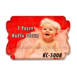 Sublimasyon Ahşap Magnet Eko KC-5008 - 