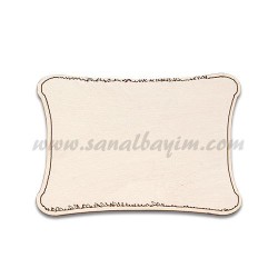 Sublimasyon Ahşap Magnet Eko KC-5009 - (1)