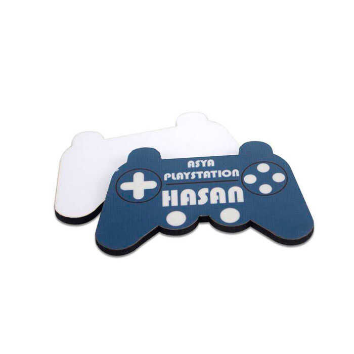 Sublimasyon Ahşap Yaka İsimliği HDF Gamepad Oval - 2