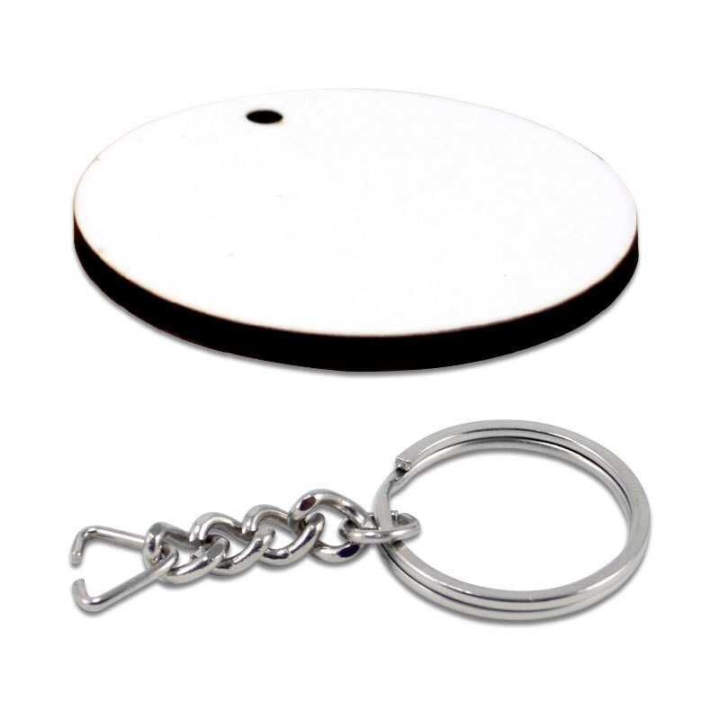 Sublimasyon Anahtarlık HDF Daire Çift Taraflı 5cm - 5
