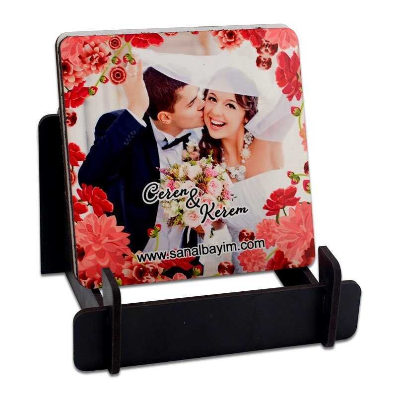 Sublimasyon Bardak Altı HDF Dikey Stand - 2