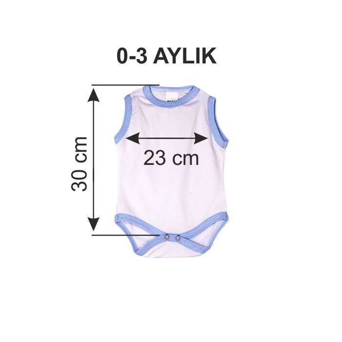 Sublimasyon Bebek Zıbını - Mavi - 1