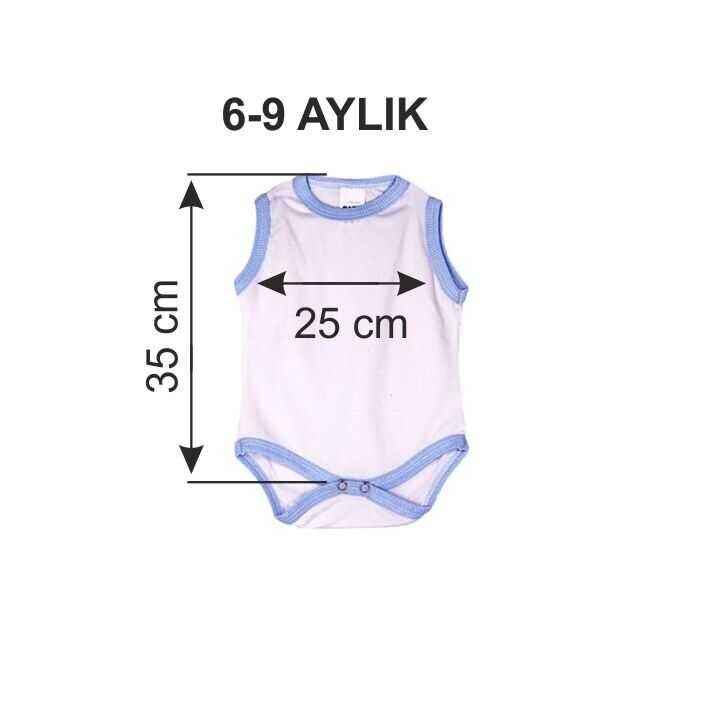 Sublimasyon Bebek Zıbını - Mavi - 3