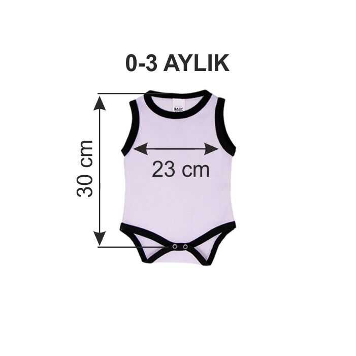 Sublimasyon Bebek Zıbını - Siyah - 1