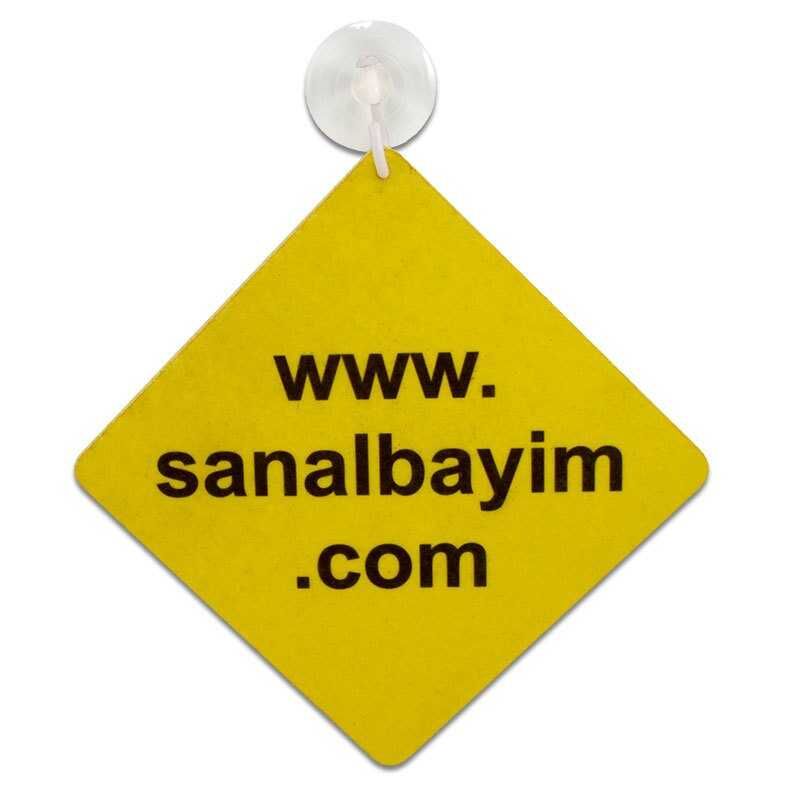 Sublimasyon Fleks Araç Arkası Baklava ARK105 - 1