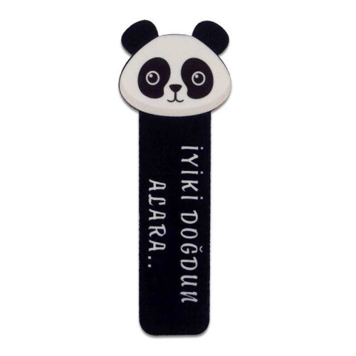 Sublimasyon Fleks Kitap Ayracı Panda KAR101 - (1)