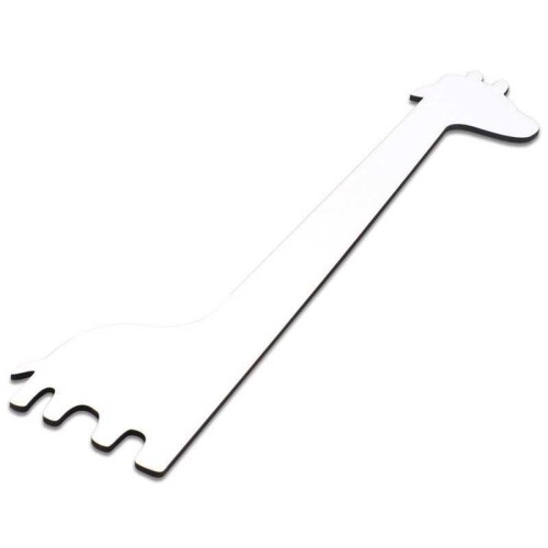 Sublimasyon HDF Cetvel Zürafa 20cm - (1)