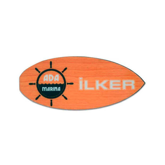Sublimasyon Yaka İsimliği HDF Sörf 30x70mm - 1