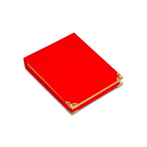 Sublimasyon Kadife Albüm Plaket Kutuları - Kırmızı - 7