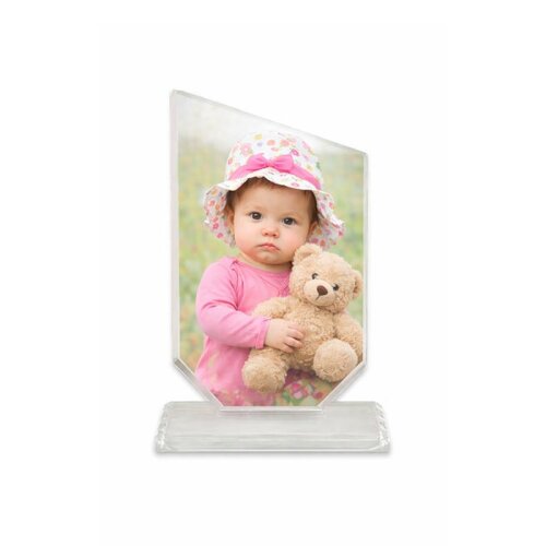 Sublimasyon Kristal Plaket Beyaz Gala - (1)