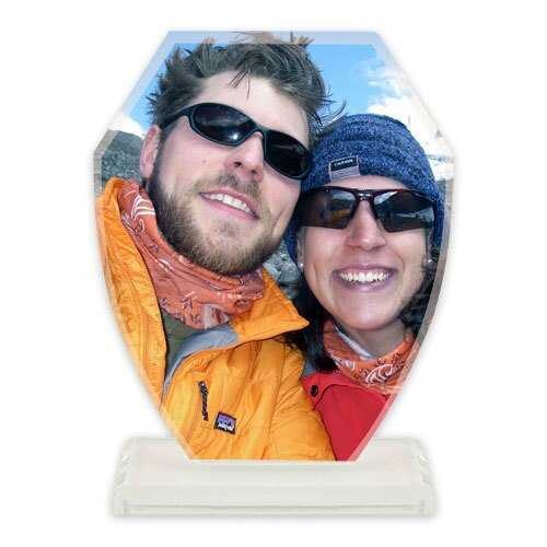 Sublimasyon Kristal Plaket Beyaz Kalkan 01 - 