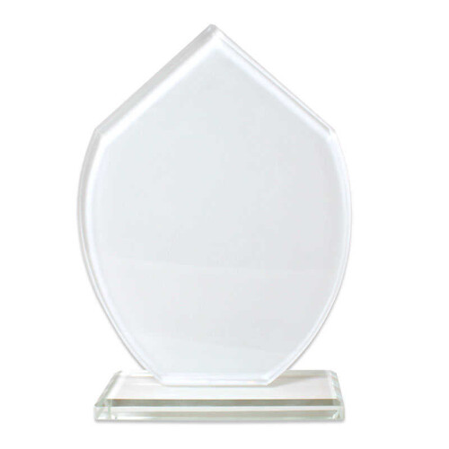 Sublimasyon Kristal Plaket Beyaz Turkuaz - 