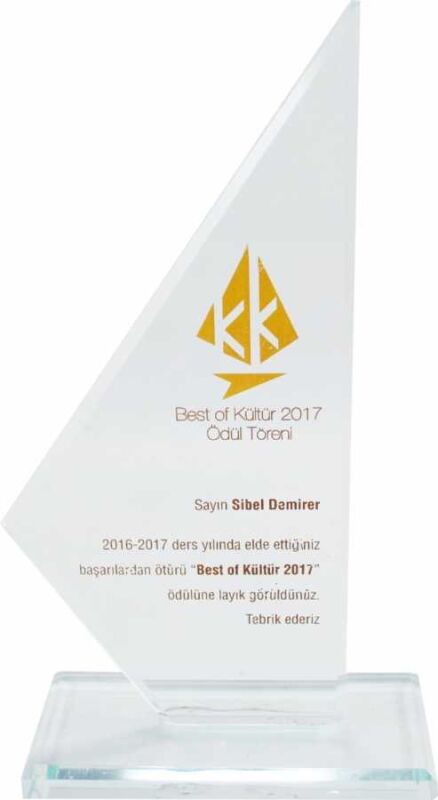 Sublimasyon Kristal Plaket Beyaz Yelken - 1