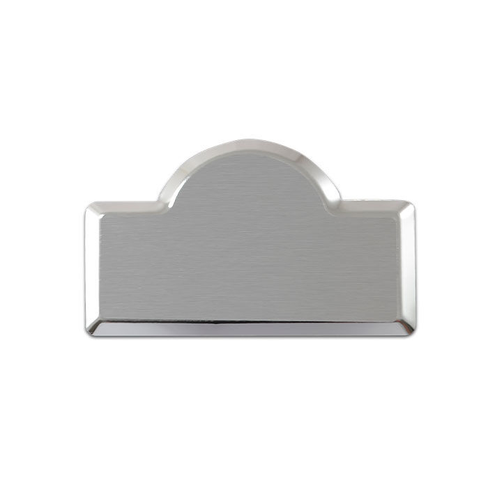 Sublimasyon Metal Yaka İsimlik KC3006 Gümüş Kubbe - 3