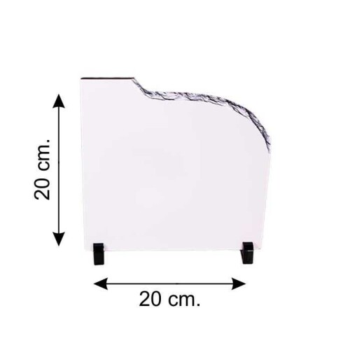 Sublimasyon Oval Taş SH08 (Sol) 20x20 - (1)