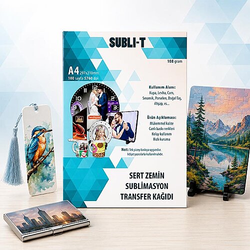 Süblimasyon Sert Zemin Transfer Kağıtları - Subli T (1)