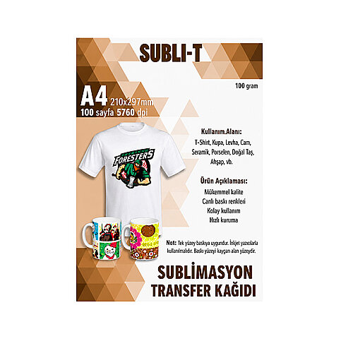 Süblimasyon Tekstil Transfer Kağıtları - 3
