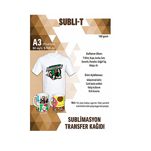 Süblimasyon Tekstil Transfer Kağıtları - 4