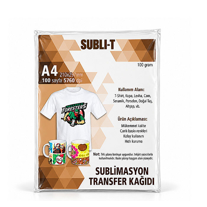 Süblimasyon Tekstil Transfer Kağıtları - 5