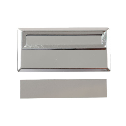 Sublimasyon Yaka İsimliği Metal KC3005 Gümüş Dikdö - (1)