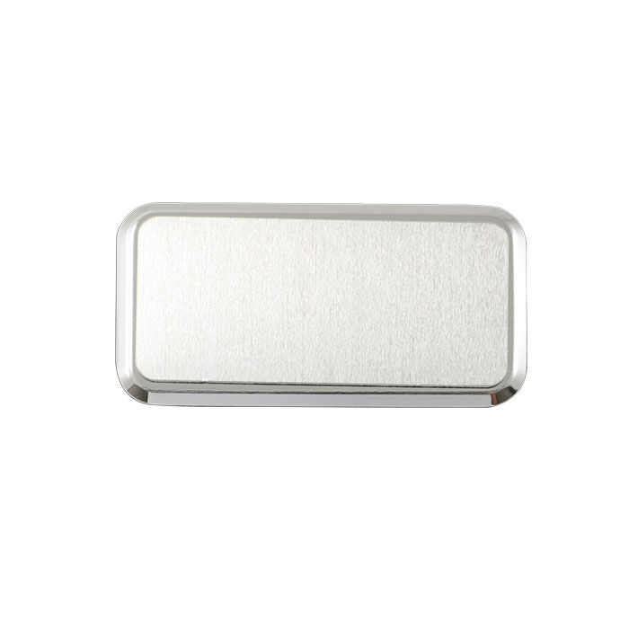 Sublimasyon Yaka İsimlik Metal KC3017 Gümüş Dikdö - 4